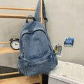 Y-R114 Denim large capacity versatile lightweight backpack