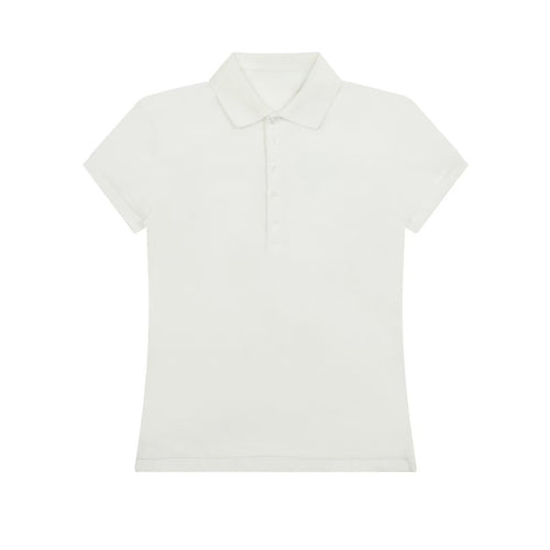 Y-R105 Women's five button waist cinched lapel short sleeved