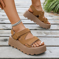 Y-R101 Thick soled sandals summer beach shoes for women